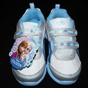 NWT SZ 10 Frozen Light Up Sneakers